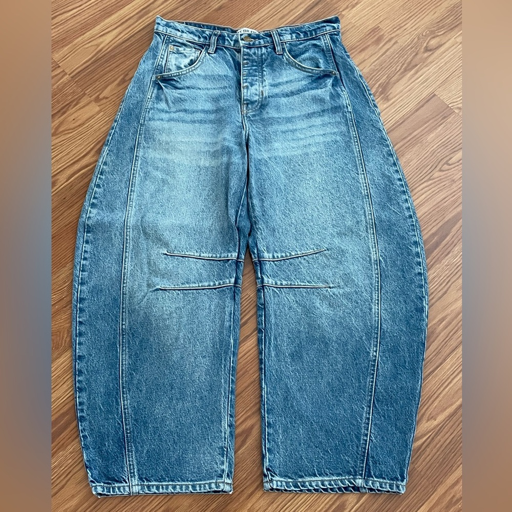 Free People BARREL JEANS.